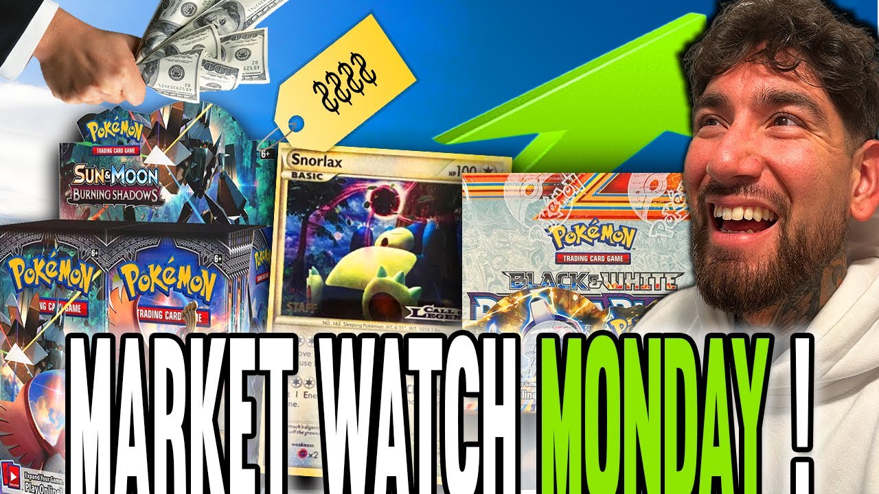 Обзор рынка по понедельникам! (Обзор рынка Pokemon: запечатанные англоязычные товары и многое дру...