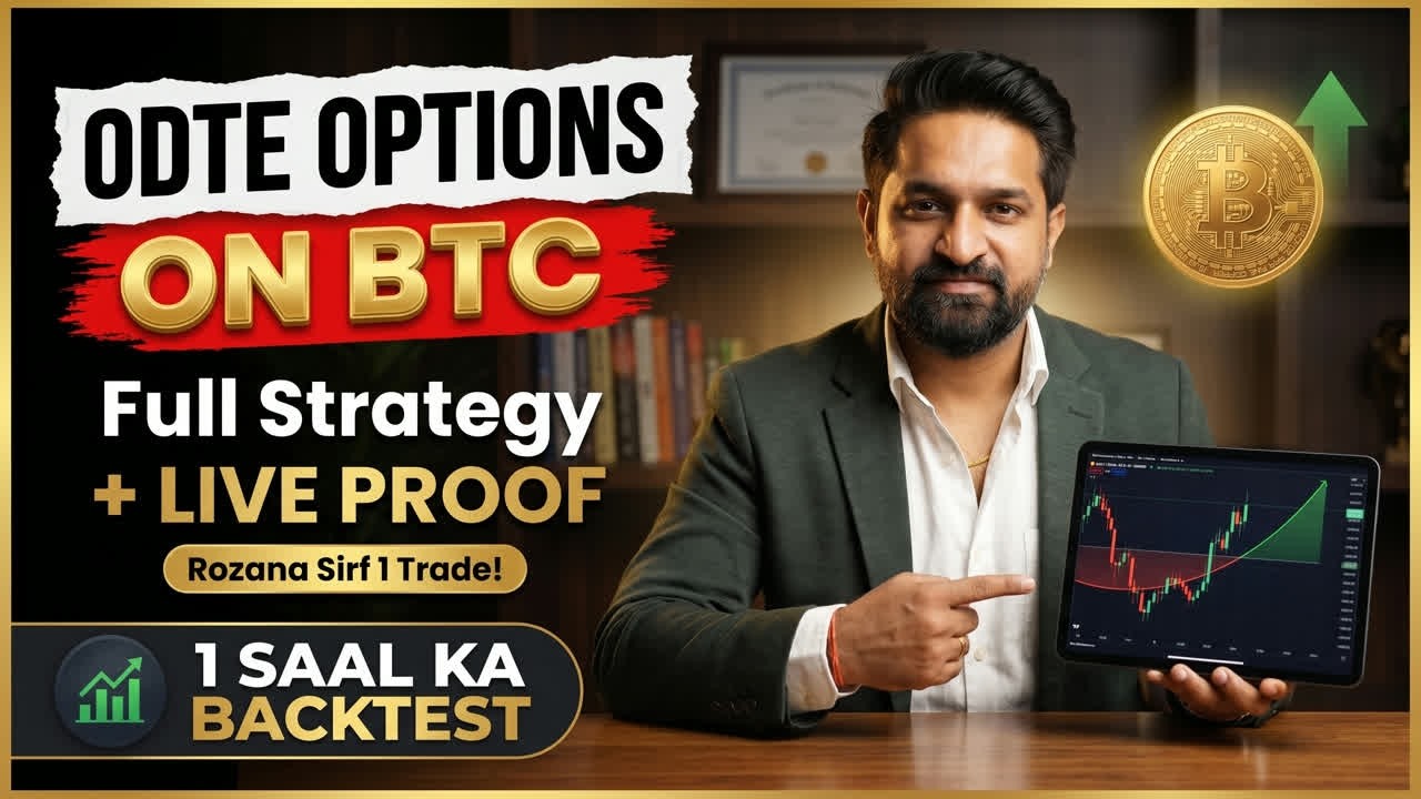 0DTE Options Selling on Crypto: Full Strategy + Live Proof | Theta Gainers