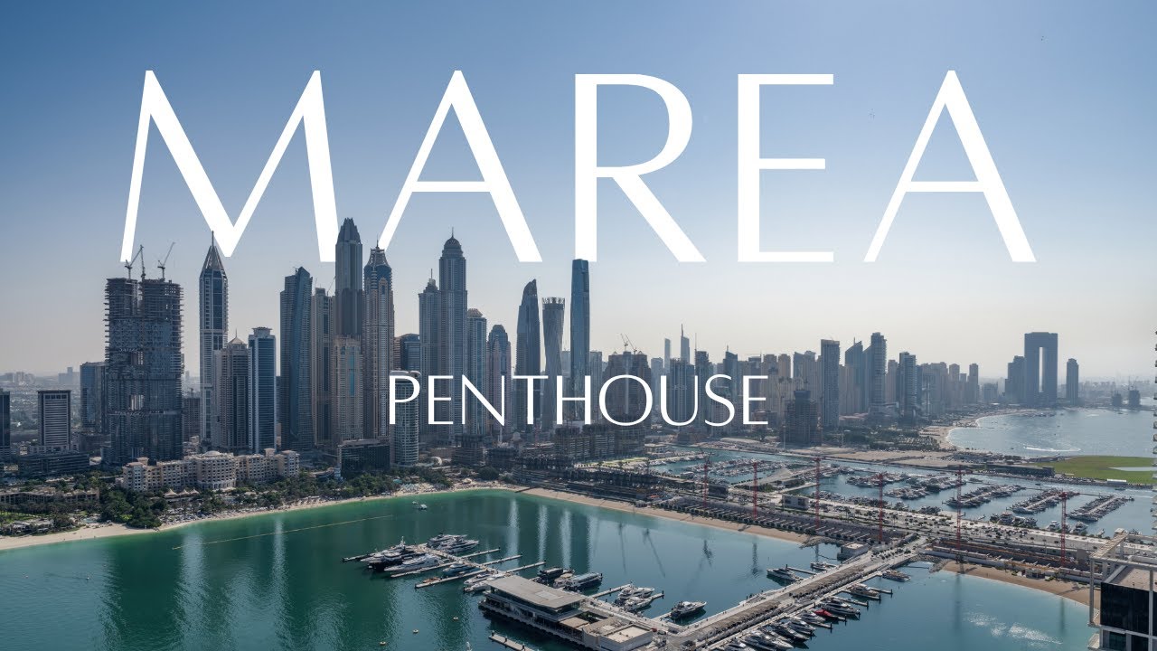 A Rare 41st-Floor Waterfront Penthouse in Dubai (Palm & Marina Views) | Designed by NKEY ARCHITECTS