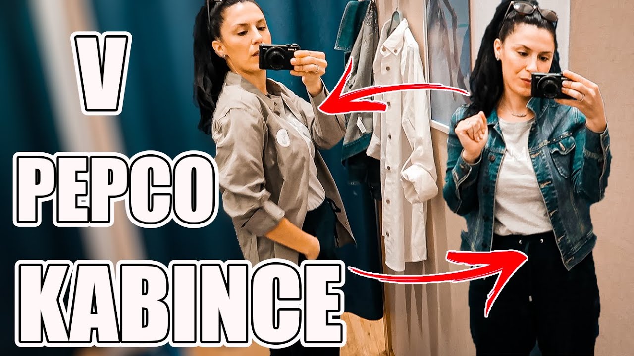 SE MNOU V PEPCO KABINCE, NÁKUP OBLEČENÍ V PEPCO, OBLEČENÍ HAUL, NAKUPOVÁNÍ, DENNÍ VLOG