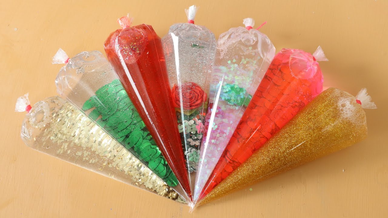 Making Rose Slime with Piping Bags! Most Satisfying Slime Video★ASMR★#ASMR#PipingBags