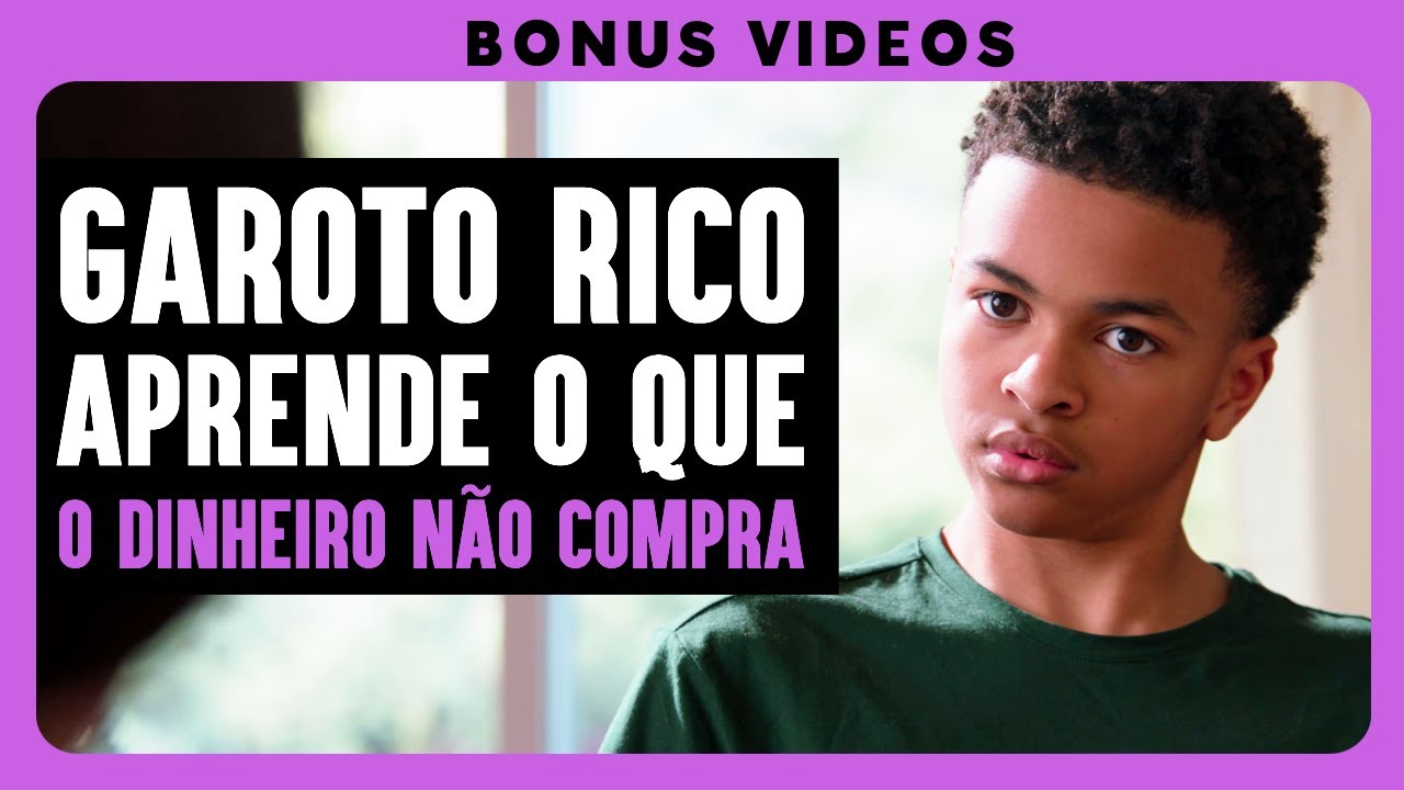 Quando O Garoto Rico Aprende O Que O Dinheiro Não Pode Comprar | Dhar Mann Studios