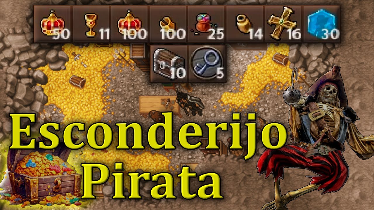 ESCONDERIJO PIRATA, como fazer  - Grand Line Adventures