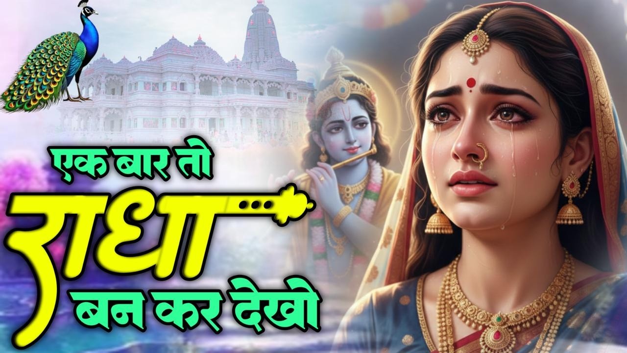एक बार तो राधा बनकर देखो | Ek Baar To Radha Bankar Dekho Mere Sawariya | 2026 राधा कृष्ण भजन