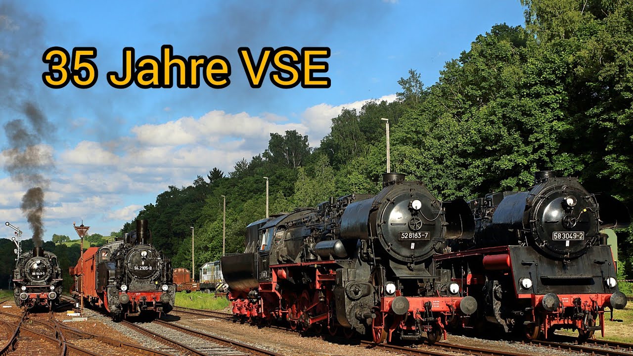 Schwarzenberger Eisenbahntage 35 Jahre VSE Teil 1