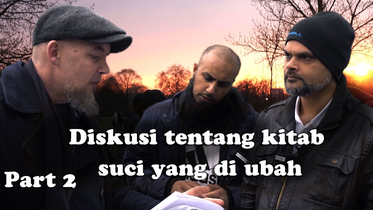 Pojok Pembicara: 25/03/18 Diskusi tentang kitab suci yang di ubah part 2