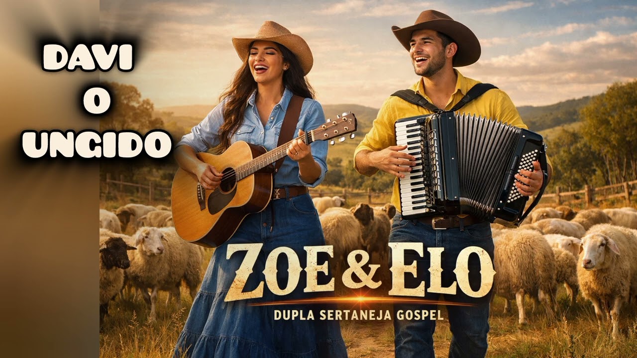 UNGIDO NO SECRETO – A História de Davi | Sertanejo Gospel Raiz | ZOE & ELO