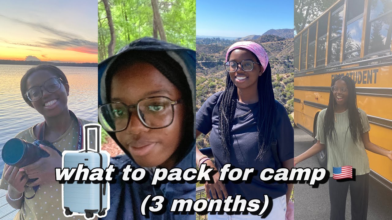 what to pack for camp america - 3 months in 1 suitcase! packing list 🇺🇸