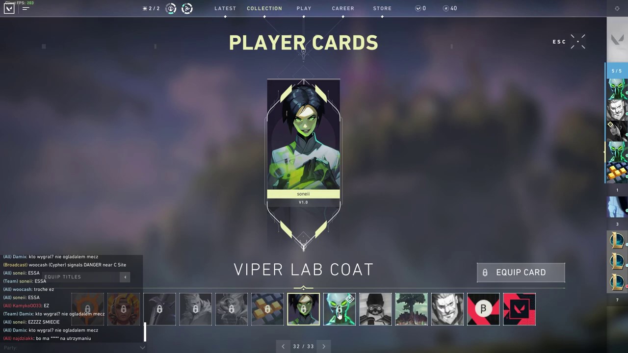 How to get exclusive/unavailable player cards in VALORANT
