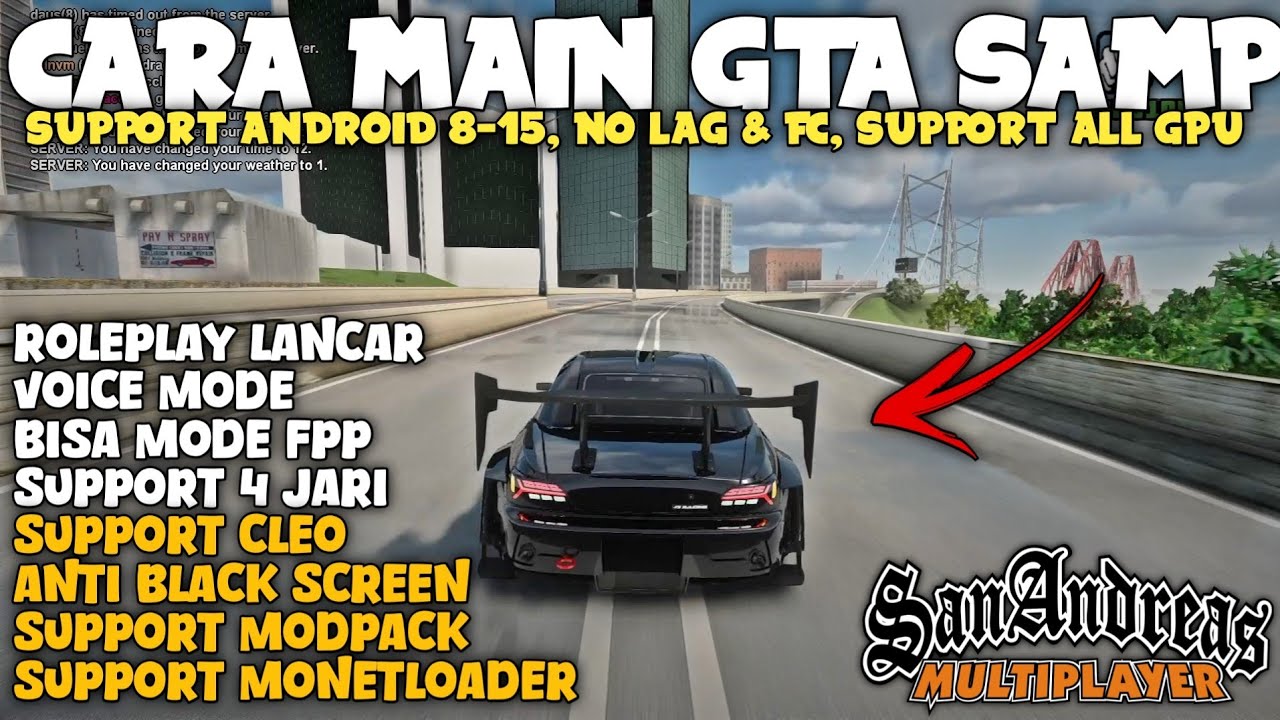 CARA MAIN GTA SAMP MABAR DI ANDROID TERBARU SEPTEMBER 2025🔥BISA UNTUK ROLEPLAY ‼️