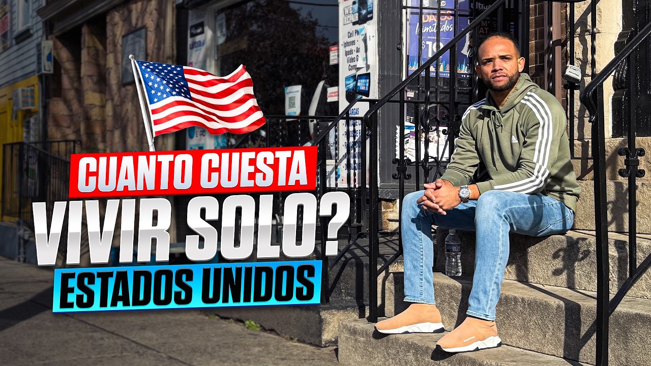 Cuanto cuesta vivir SOLO en USA ¡La Realidad!