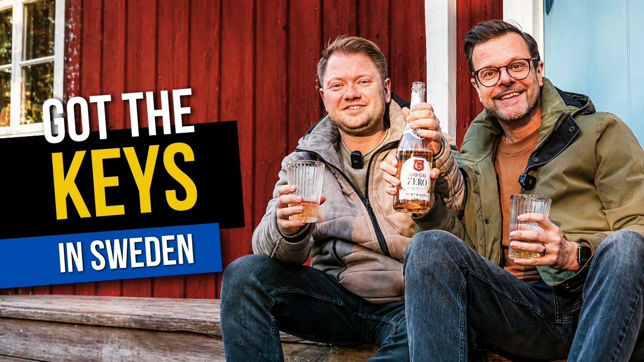 We Got the Keys to Our Dream House in Dalarna Sweden!