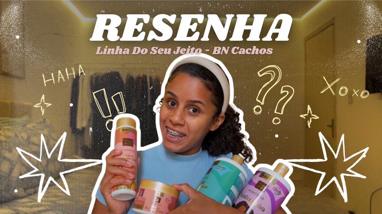 EXPERIMENTEI A LINHA DO SEU JEITO - BN CACHOS 🤎✨ | O resultado me surpreendeu 😮🫣