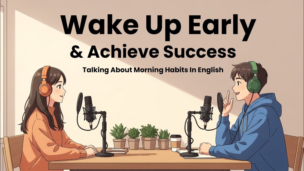 Learn English Through Real Conversations। How Early Mornings Change Your Thinking and Your Life