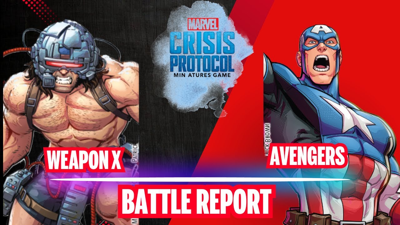Отчет о битве между Marvel Crisis Protocol и Оружием X против Мстителей S05E18