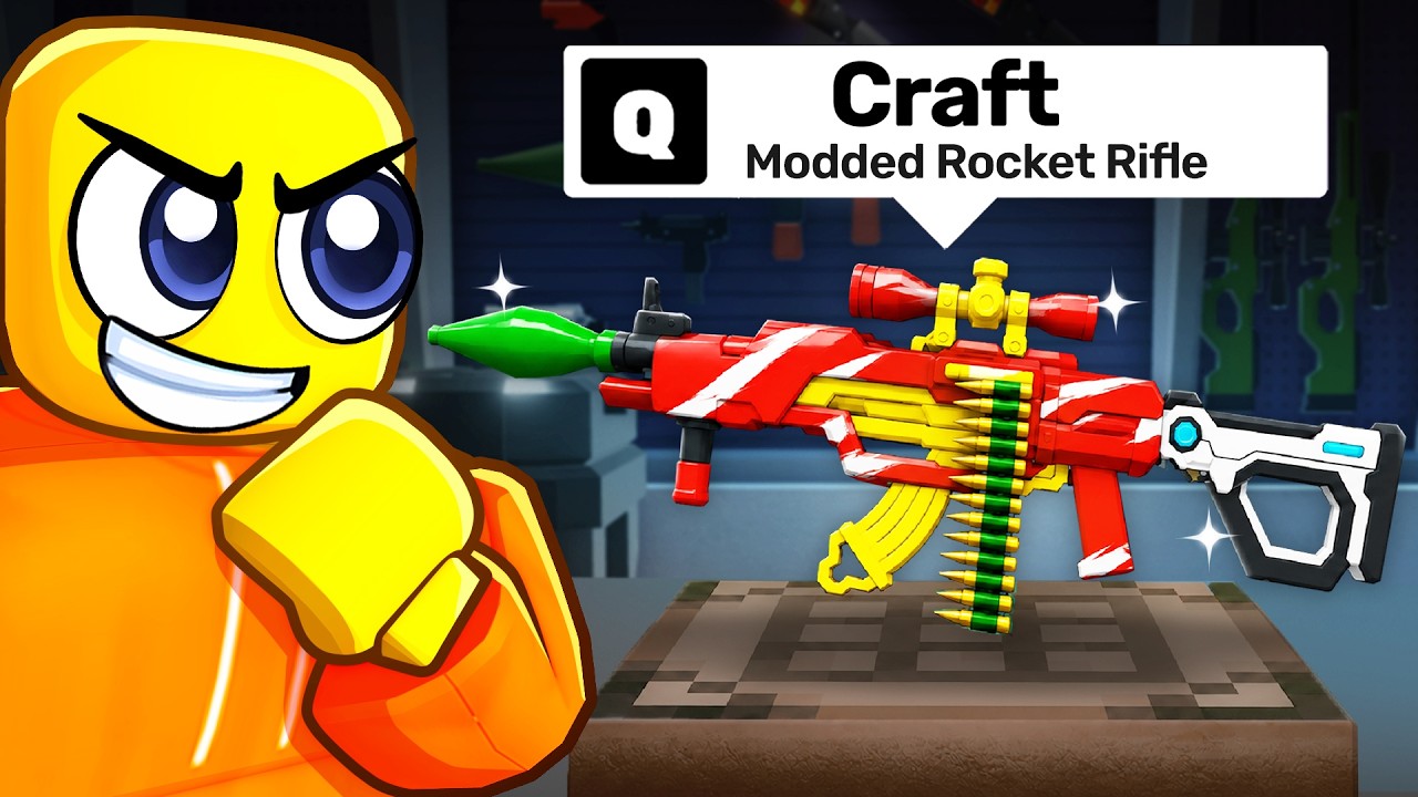 Rivals, But You Can CRAFT Modded Guns!
