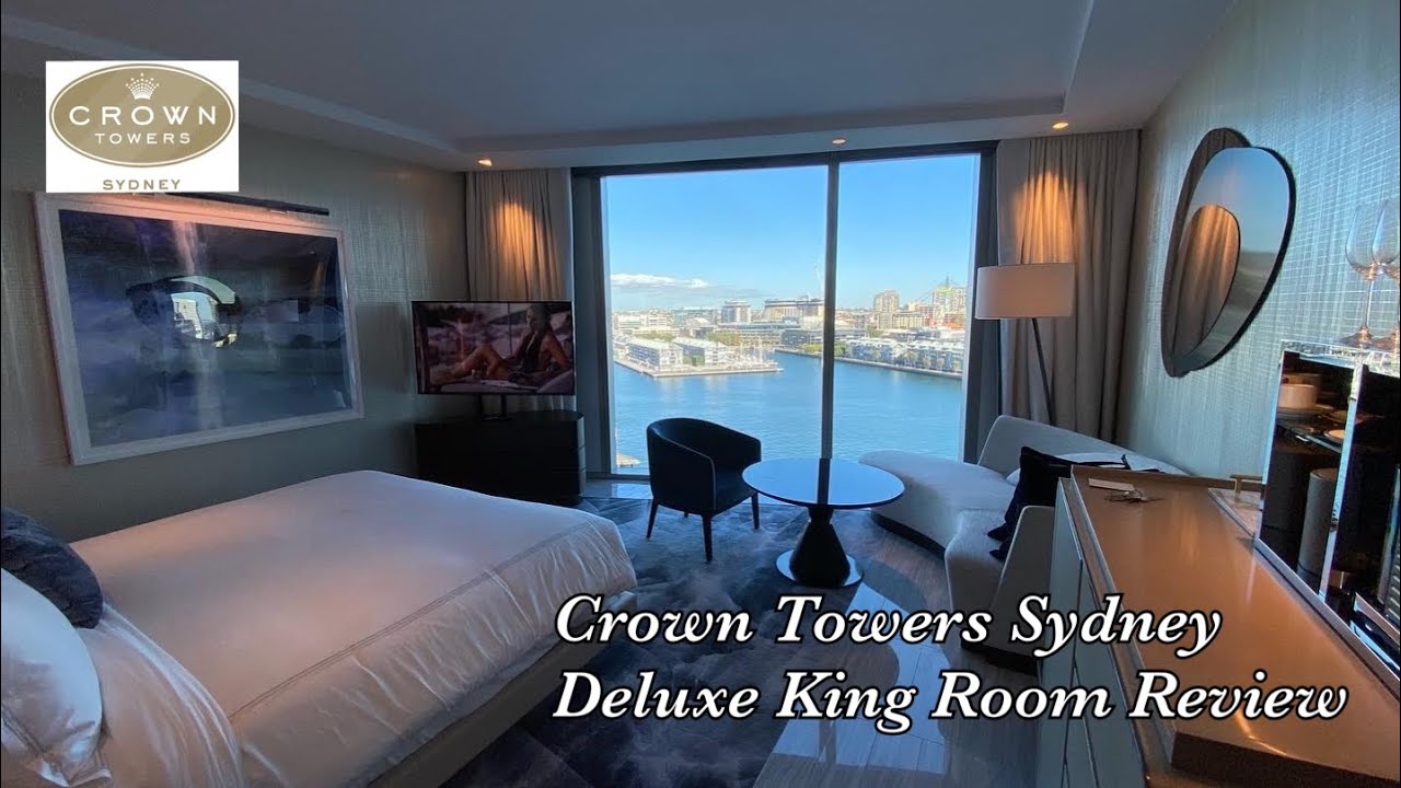 Crown Towers Sydney Hotel Deluxe King Room Review
