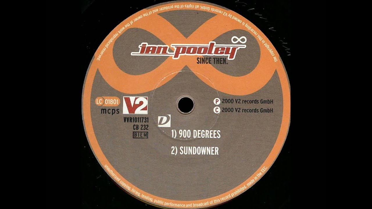 Ian Pooley - 900 Degrees (Original Mix) 2000