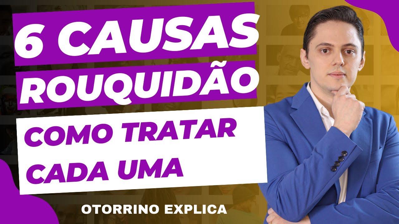 🔥Principais causas e COMO MELHORAR A ROUQUIDÃO NA VOZ. (OTORRINO EXPLICA)