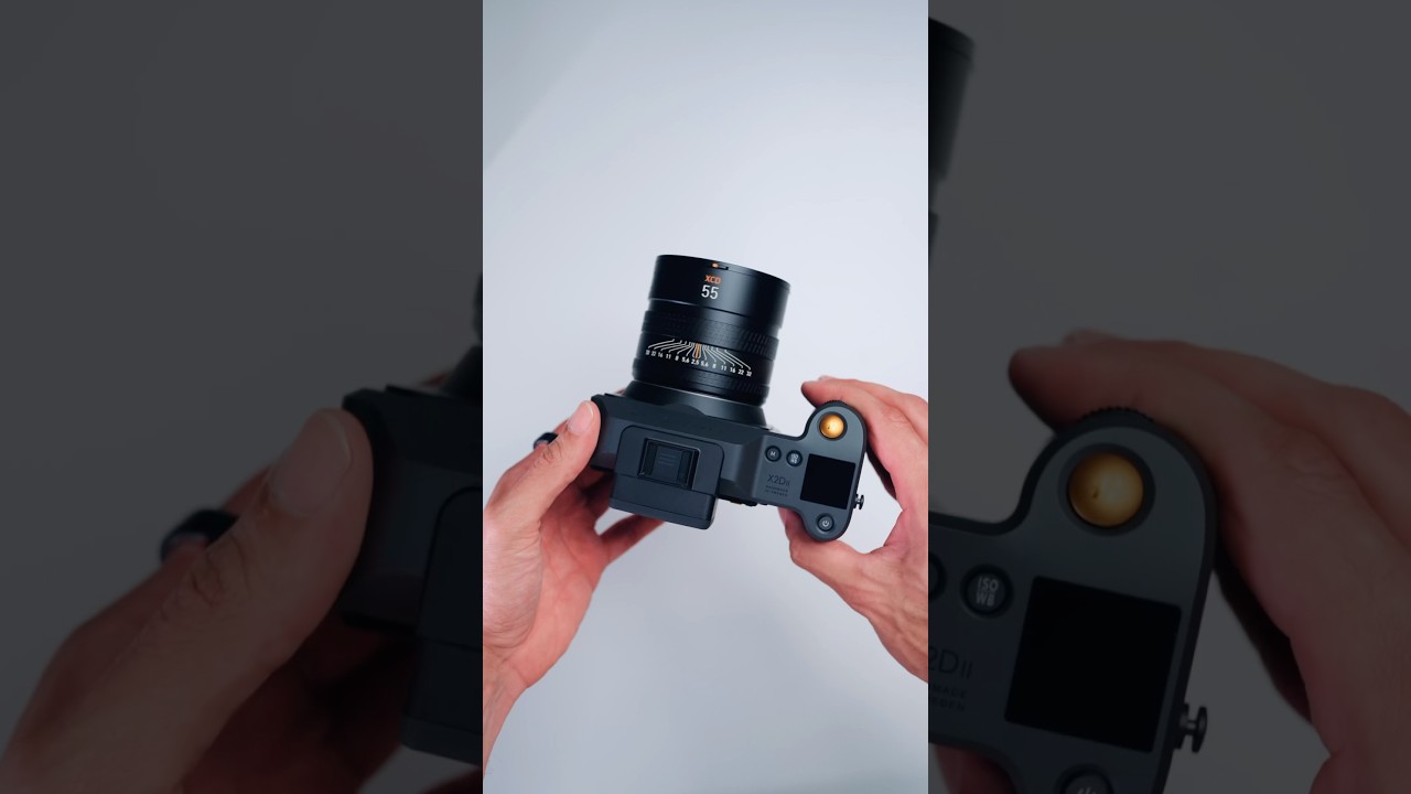 Unboxing the Hasselblad XCD 55 V. #hasselblad #hasselbladx2dii #hasselblad55