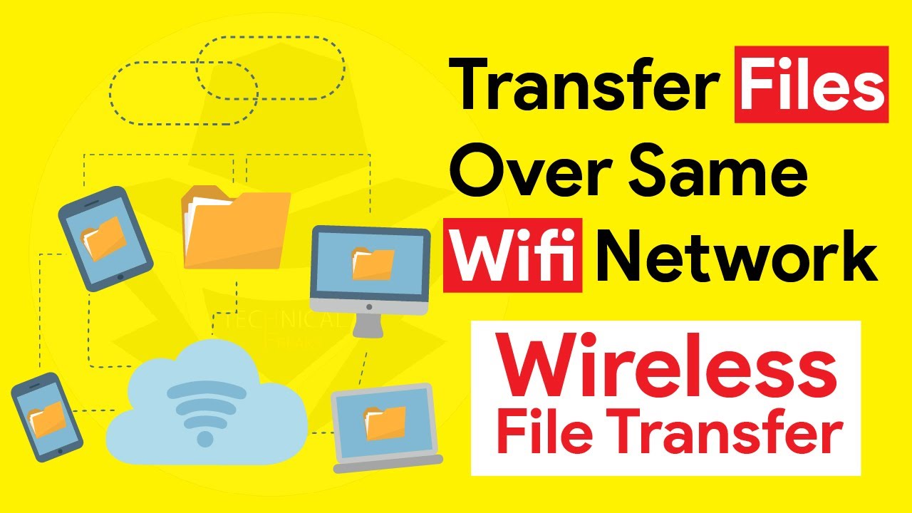How to Transfer Files Over Same Network (WiFi)