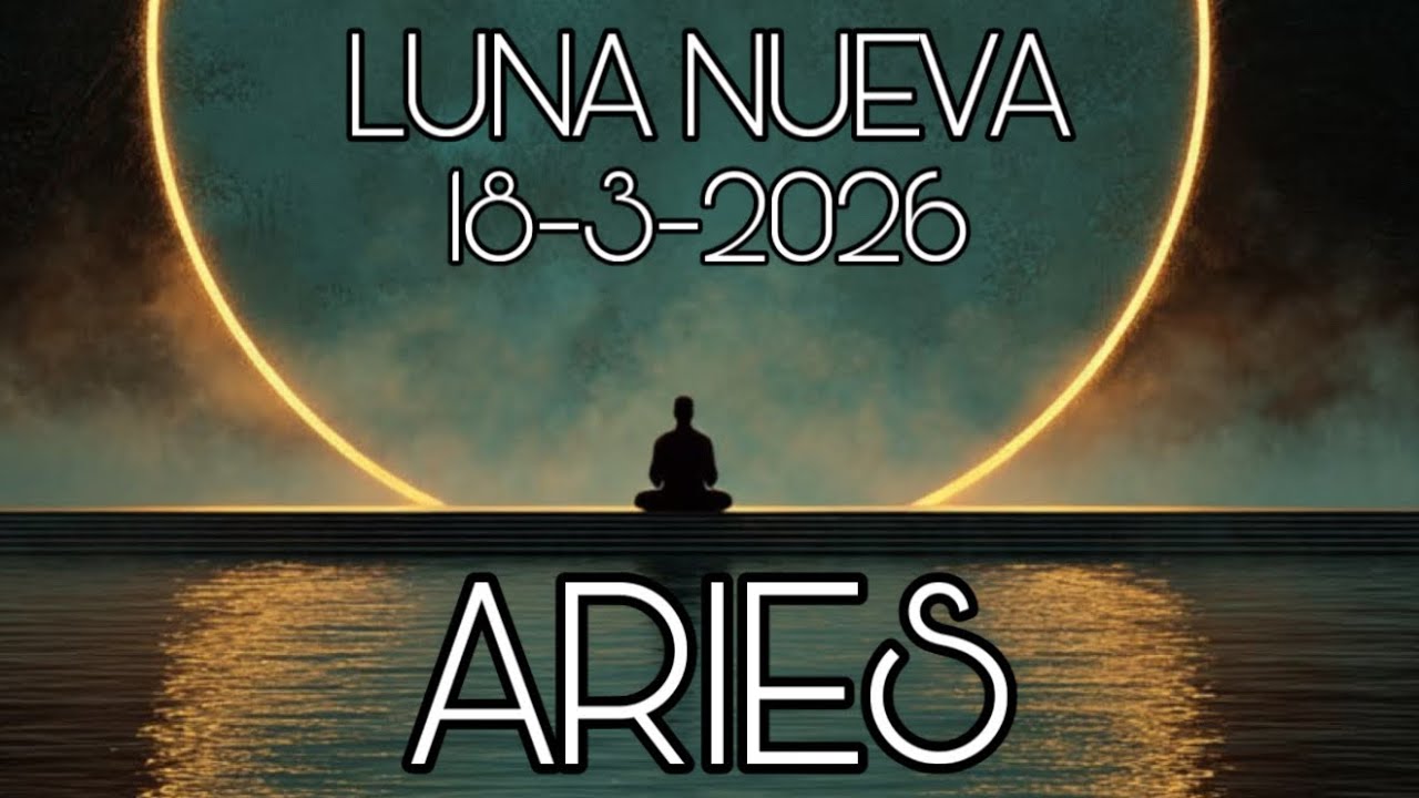 ARIES ♈️ LUNA NUEVA 🌙 18-3-2026…SE CAEN LAS FALSAS ILUSIONES!!!…🙌🏻🙌🏻🙌🏻