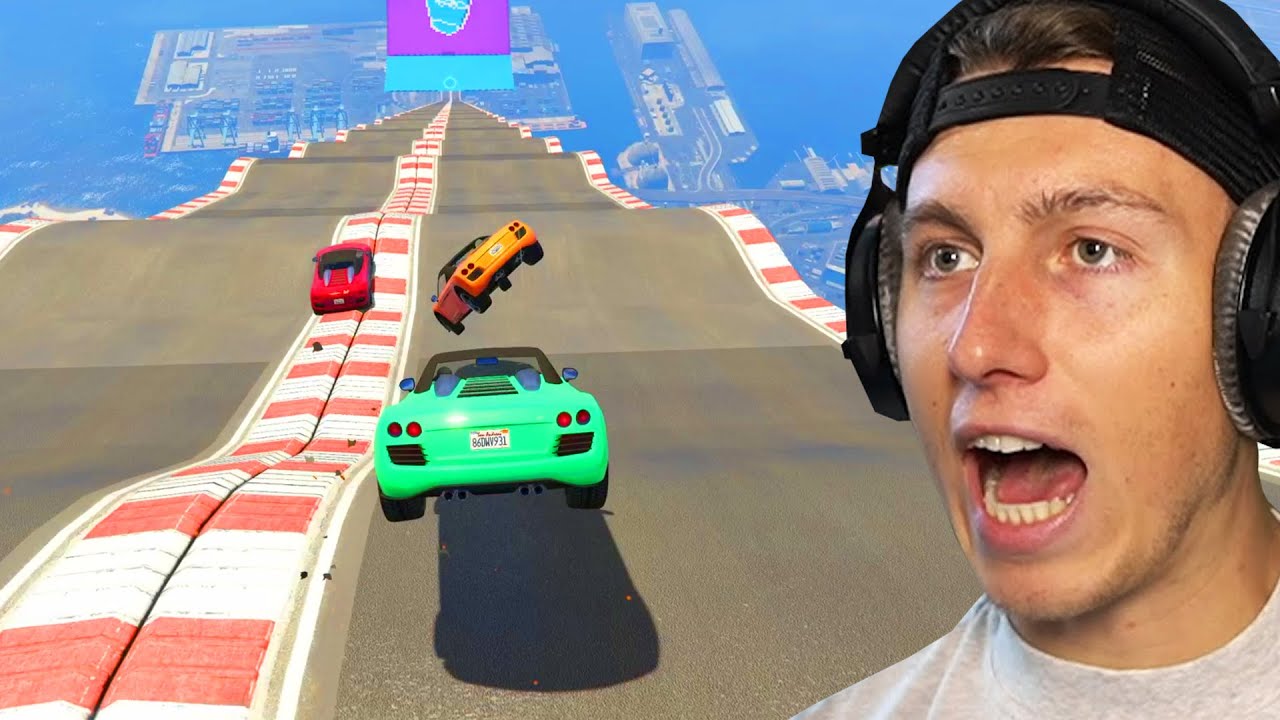 RAGE QUIT auf der MEGA RAMPE in GTA 5 RP