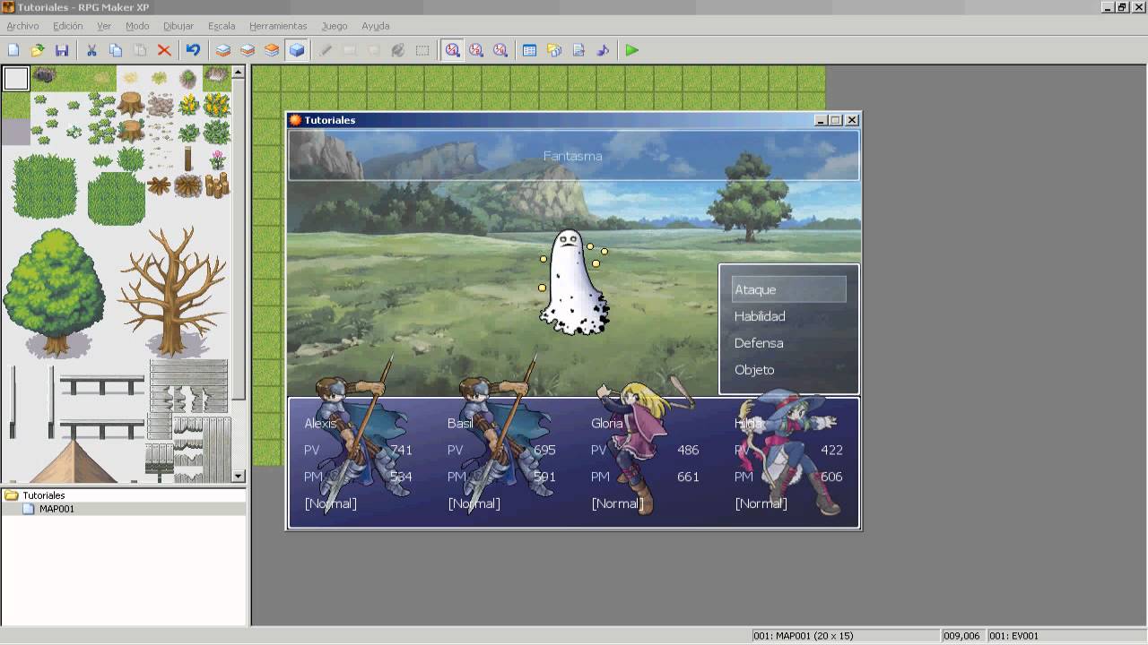 RPG Maker XP - Tutorial En Español [Parte 3] | Varias cosas