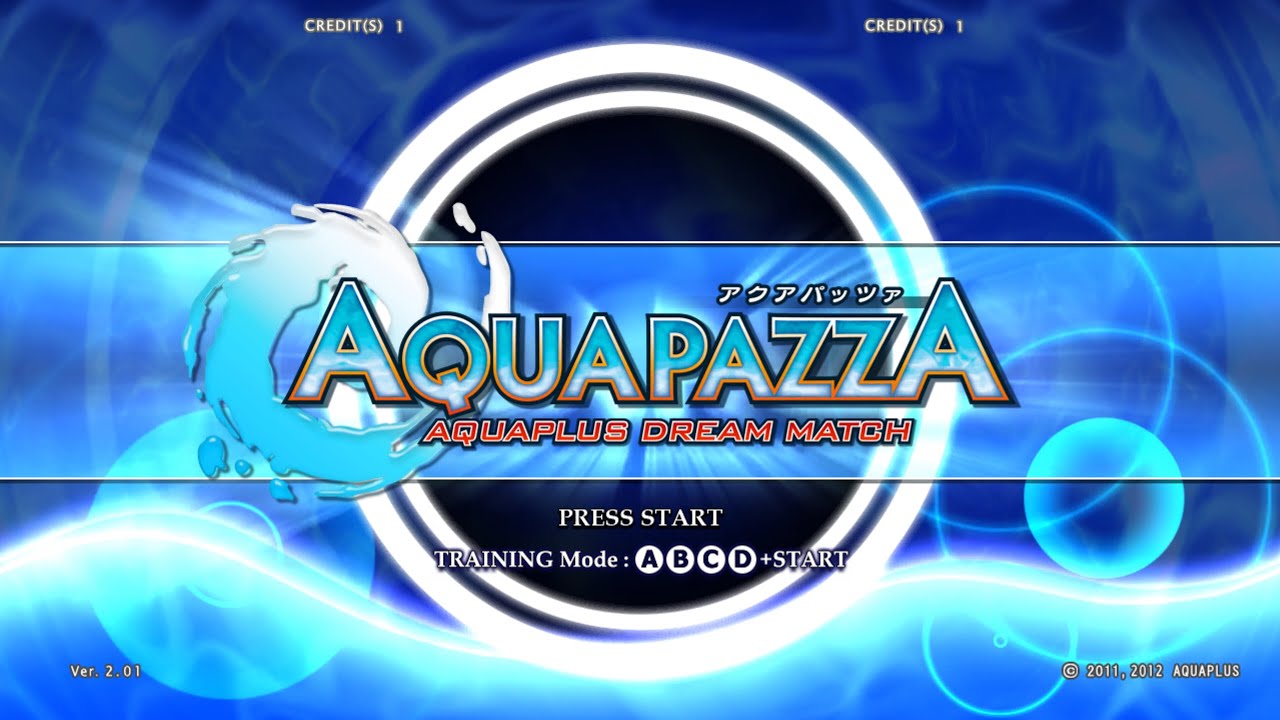 Aquapazza: Aquaplus Dream Match (Arcade) 【Longplay】