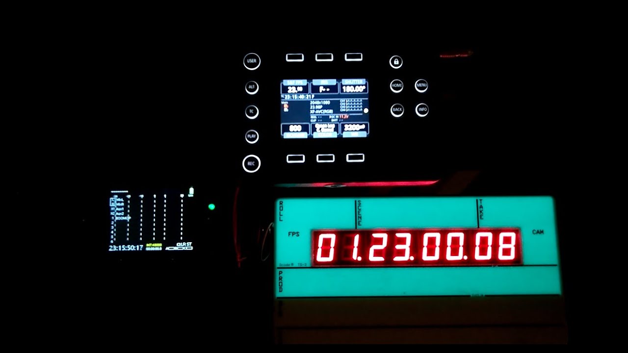 Timecode, Jamming & Metadata on the Sound Devices 664, Slate, Camera.