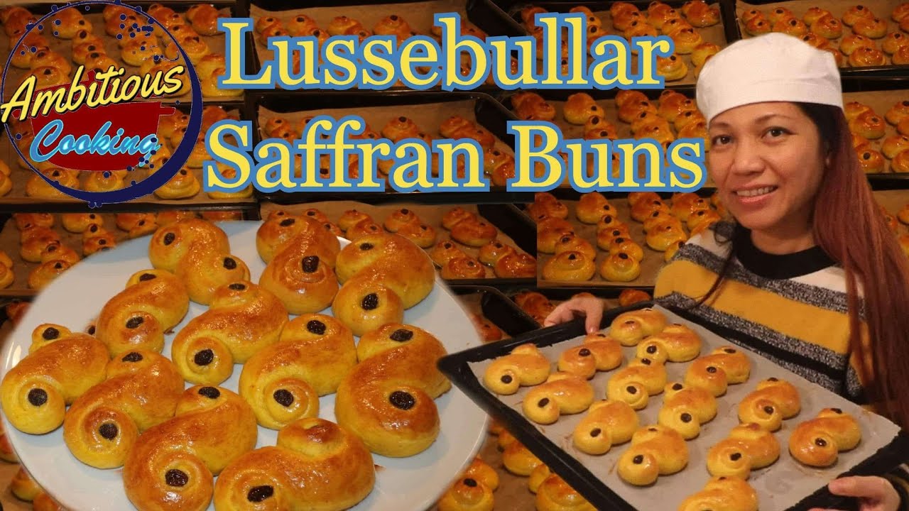 Lussebullar/ Saffran Buns/ Lussekatter
