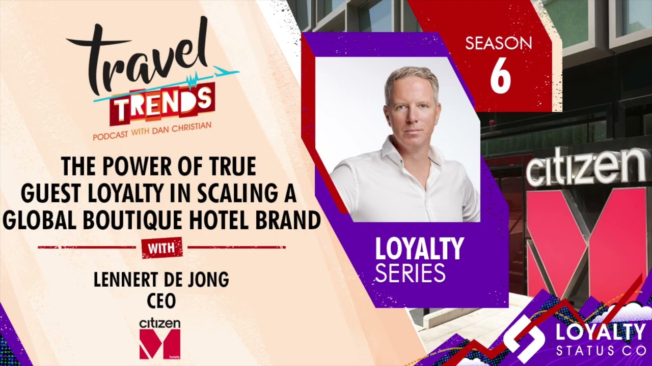 S6:E13 The Power of True Guest Loyalty in Scaling a Global Boutique Hotel Brand with Lennert De Jong