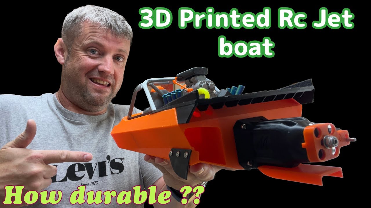 How durable is a 3D Printed RC boat ?? I test it