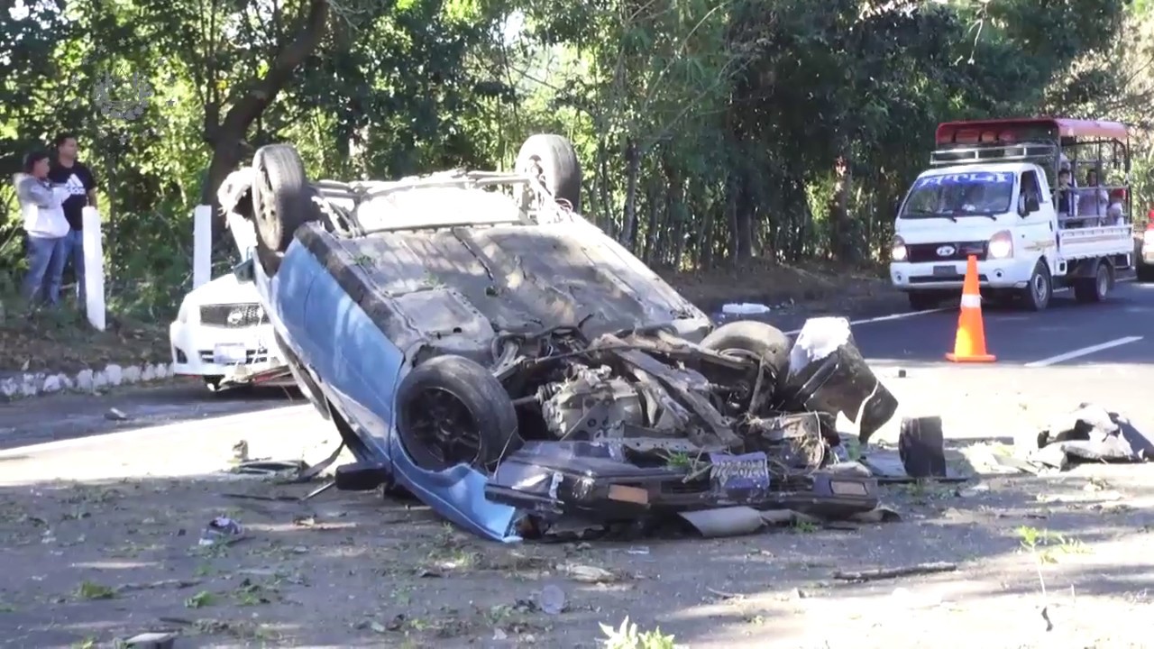 PNC reporta 2 accidentes fatales en San Vicente
