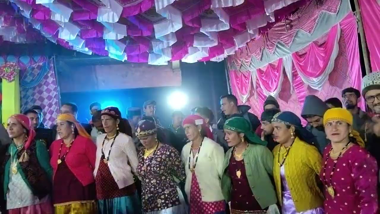 पहाड़ी कल्चर # जौनपुर जौनसार# 👌👌 gjb dance