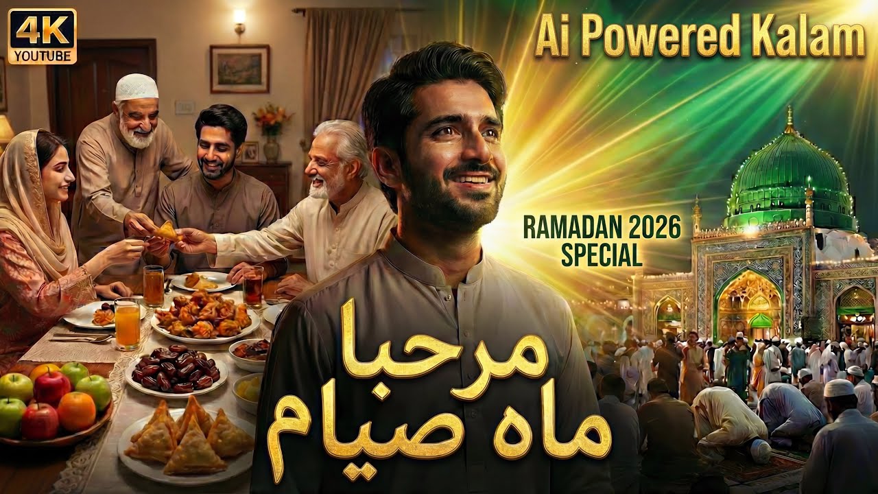 Marhaba Mahy Siyam | Ramzan 2026 Kalam | Noor e Naat | Muhammad Usman Khalid & Mustafa Malik