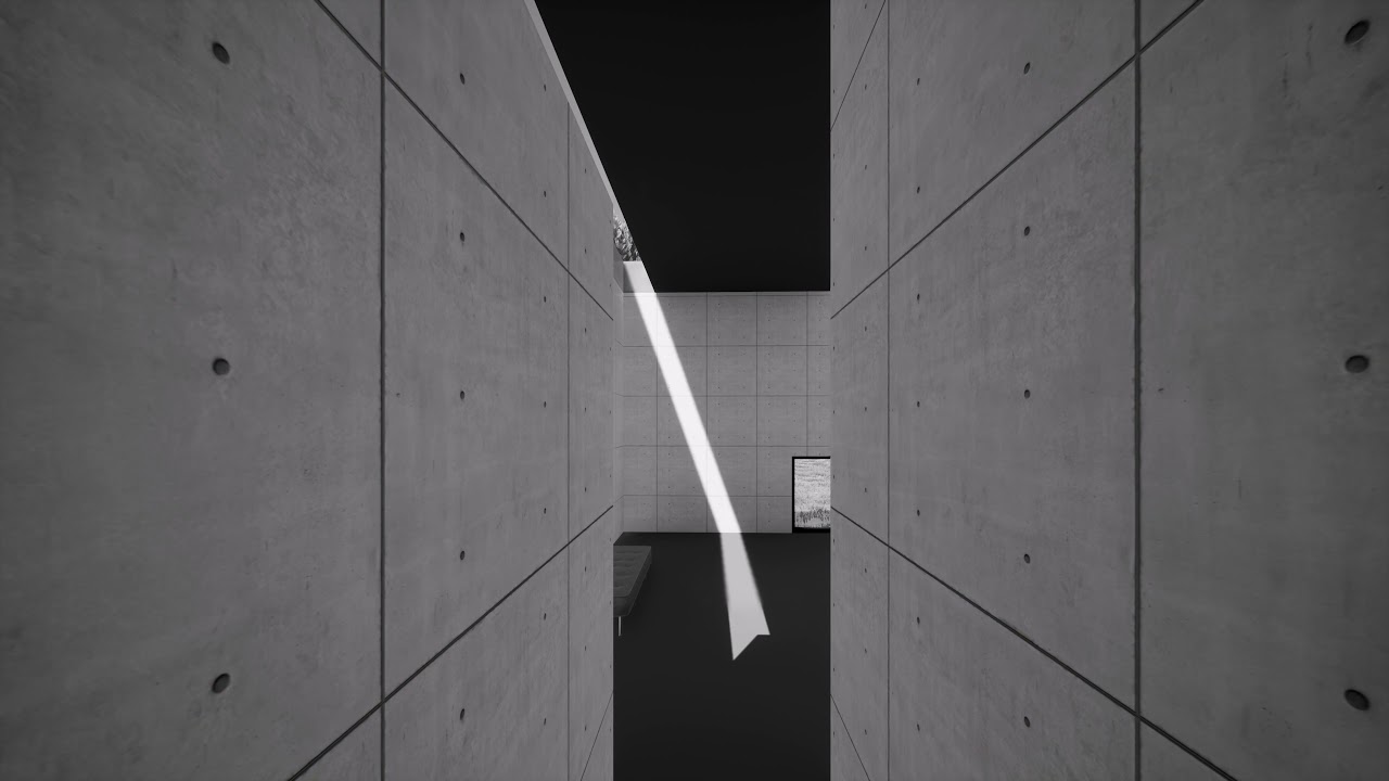 Tadao Ando - House Koshino visualization
