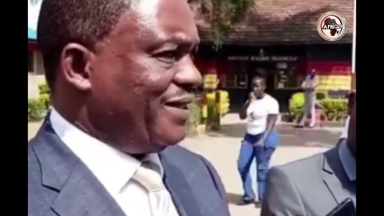 Justin Muturi recorded a statement at DCI headquarters after his son abductions