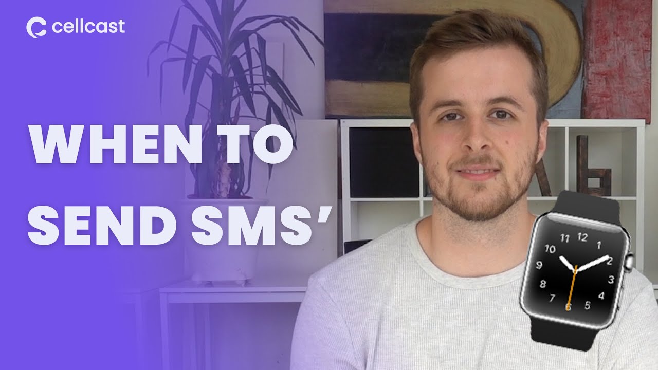 When should you send marketing SMS'?