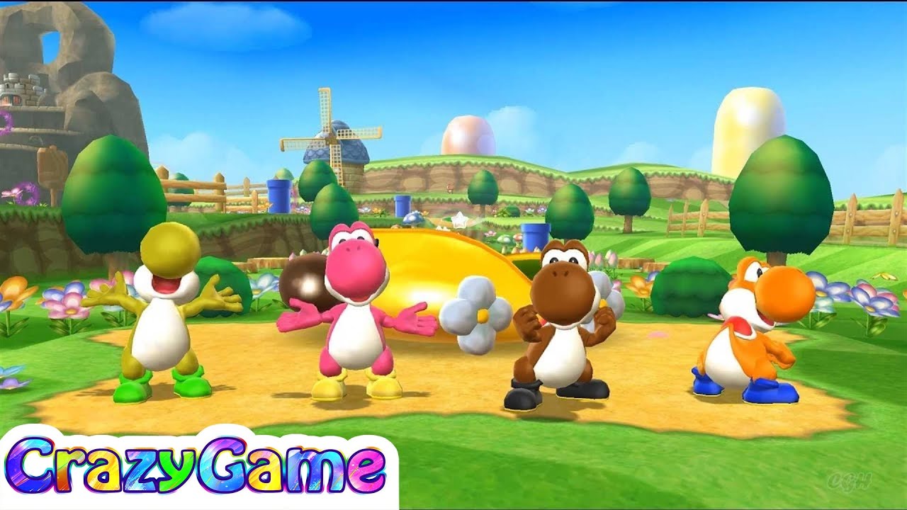 Mario Party 9 Toad Road Party #43 Shy Guy vs Daisy vs Peach vs Magikoopa