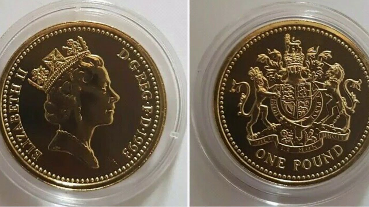 UK 1993 Royal Coat of Arms OLD &pound;1 Coin WORTH?