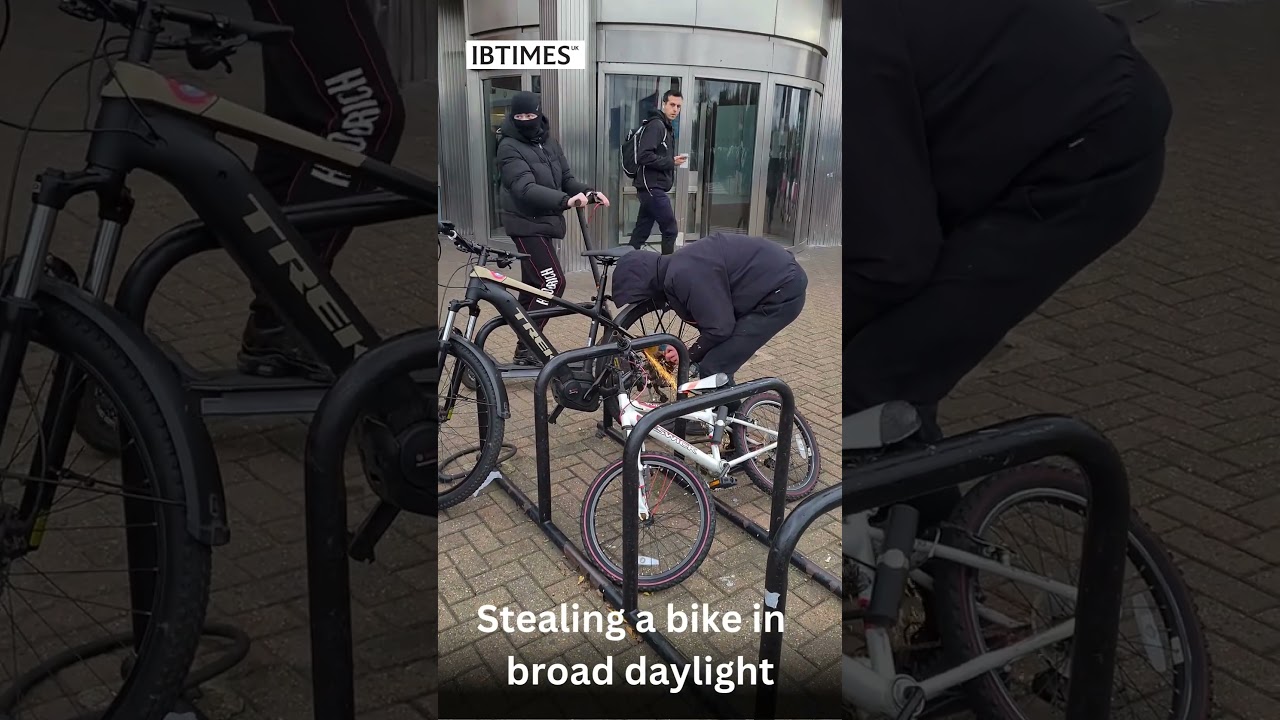 UK Bike Thieves Caught on Camera