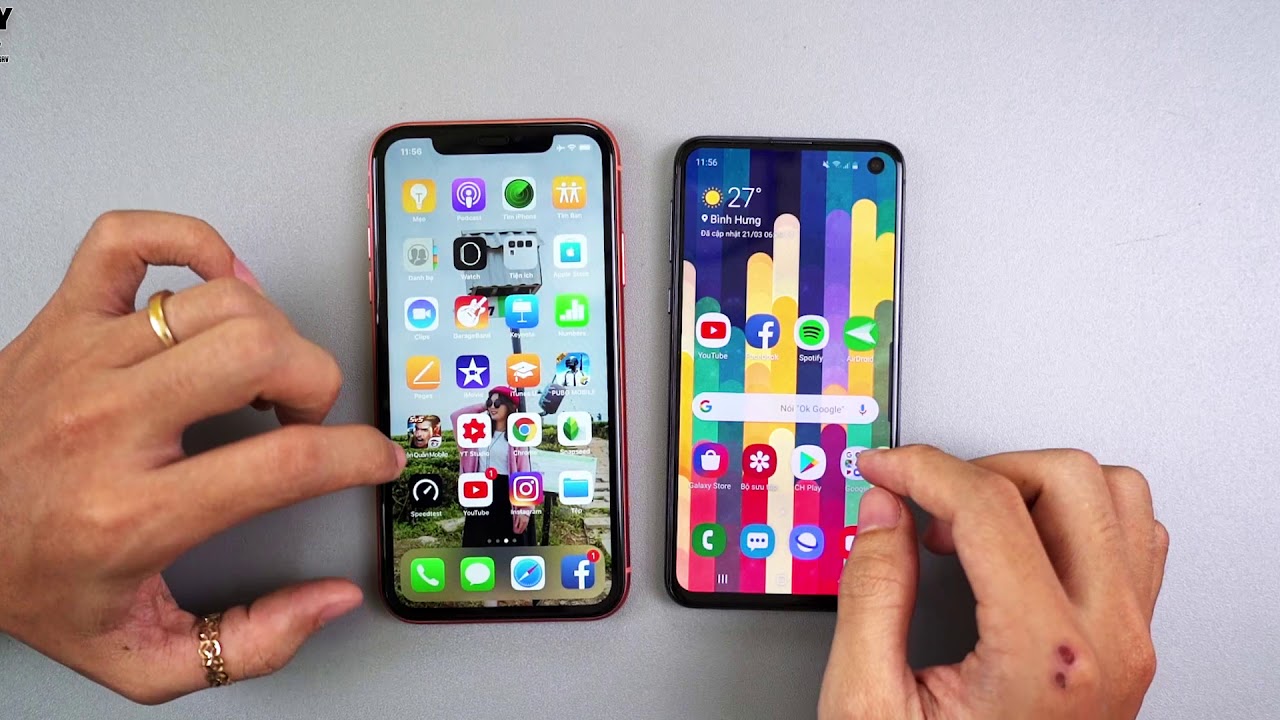Galaxy S10e vs iPhone XR - Rẻ hơn mà NGON HƠN, là có thật!