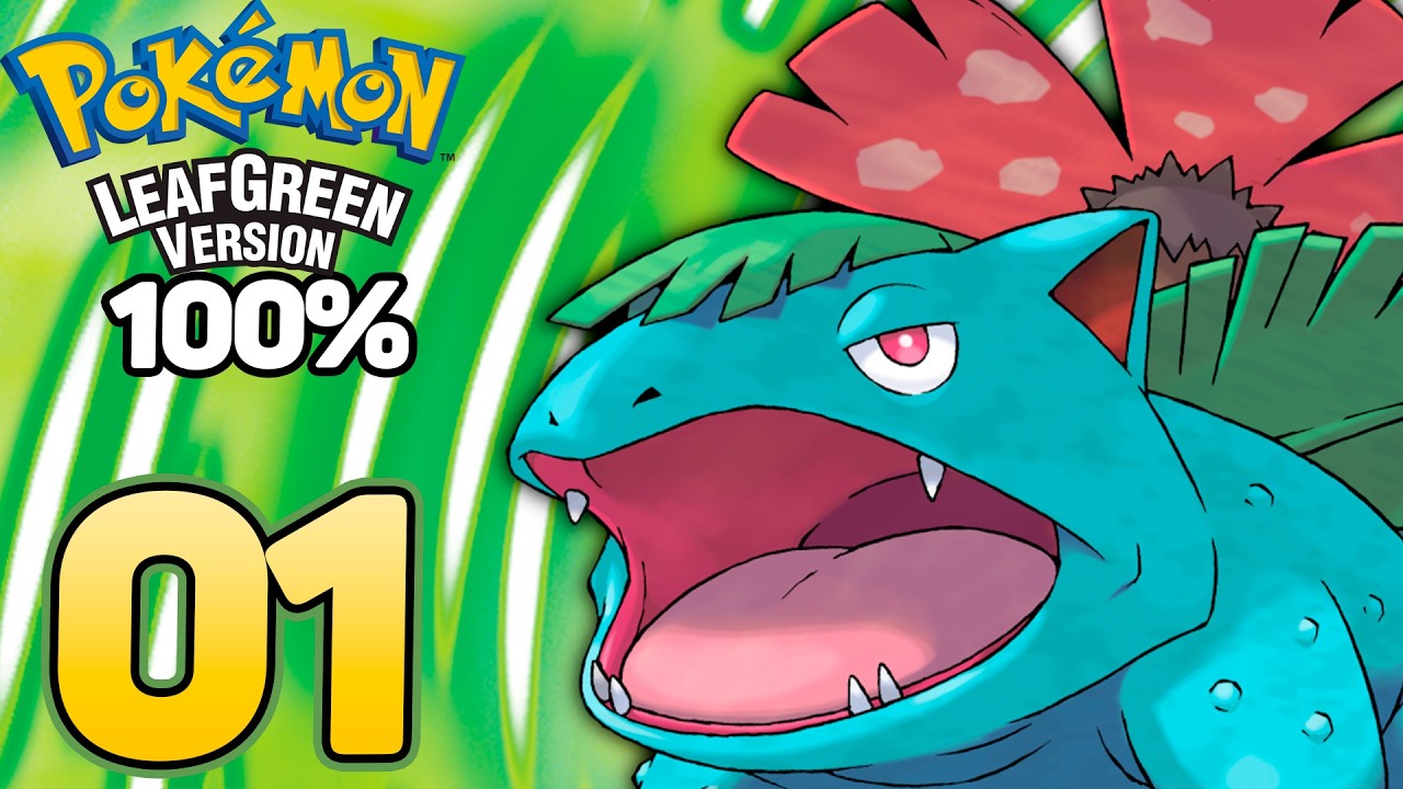 Zerando Pokémon Fire Red/Leaf Green 100% - Parte 1