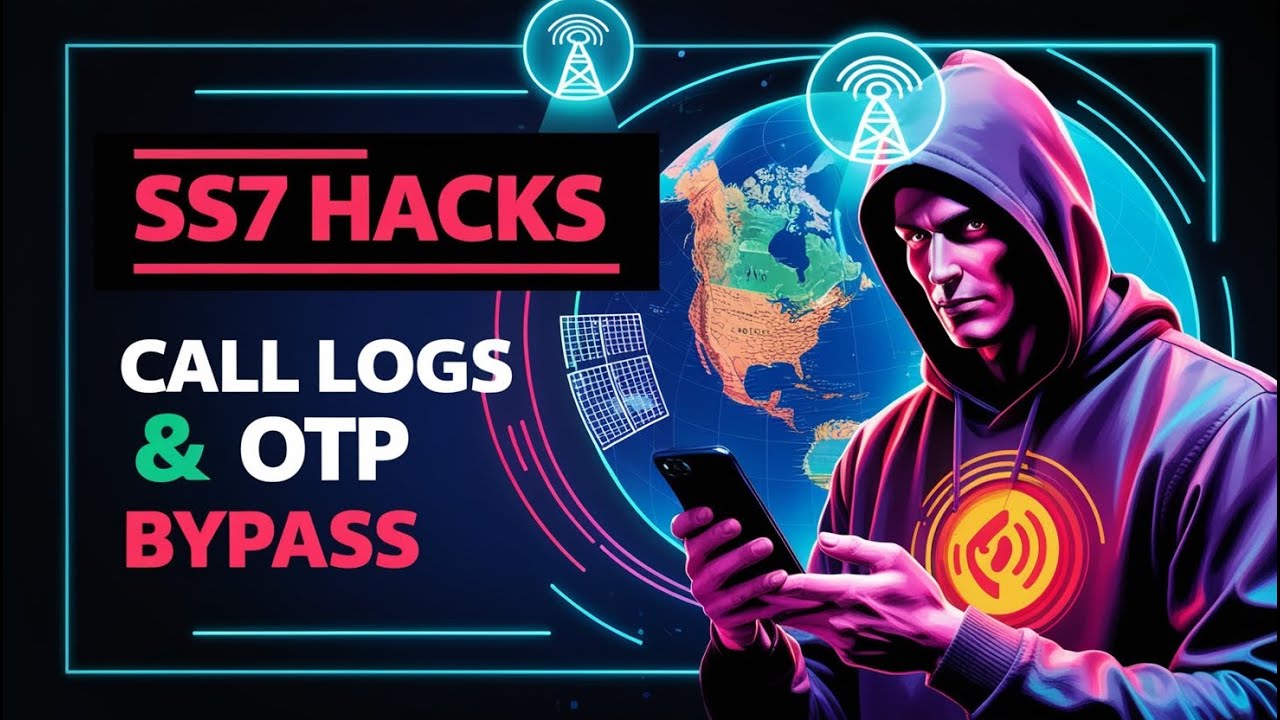 SS7 Secrets Exposed : Location Tracking, Call Logs & OTP Bypass  Tools, Techniques & Protection