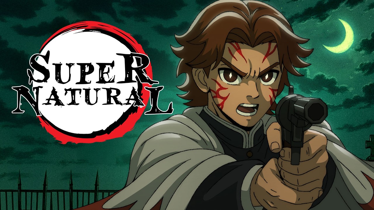 Sam Winchester é o novo HASHIRA DA CHAMA - Supernatural + Demon Slayer (animação)