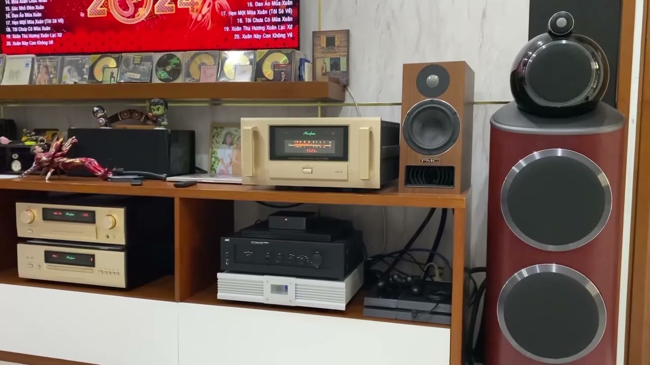 A 300 Accuphase 100w Class A 💎💎 + B&W 801 D4 800w 💎💎 + C 3900 Accuphase 💎💎 + Dp 770 Accuphase 
