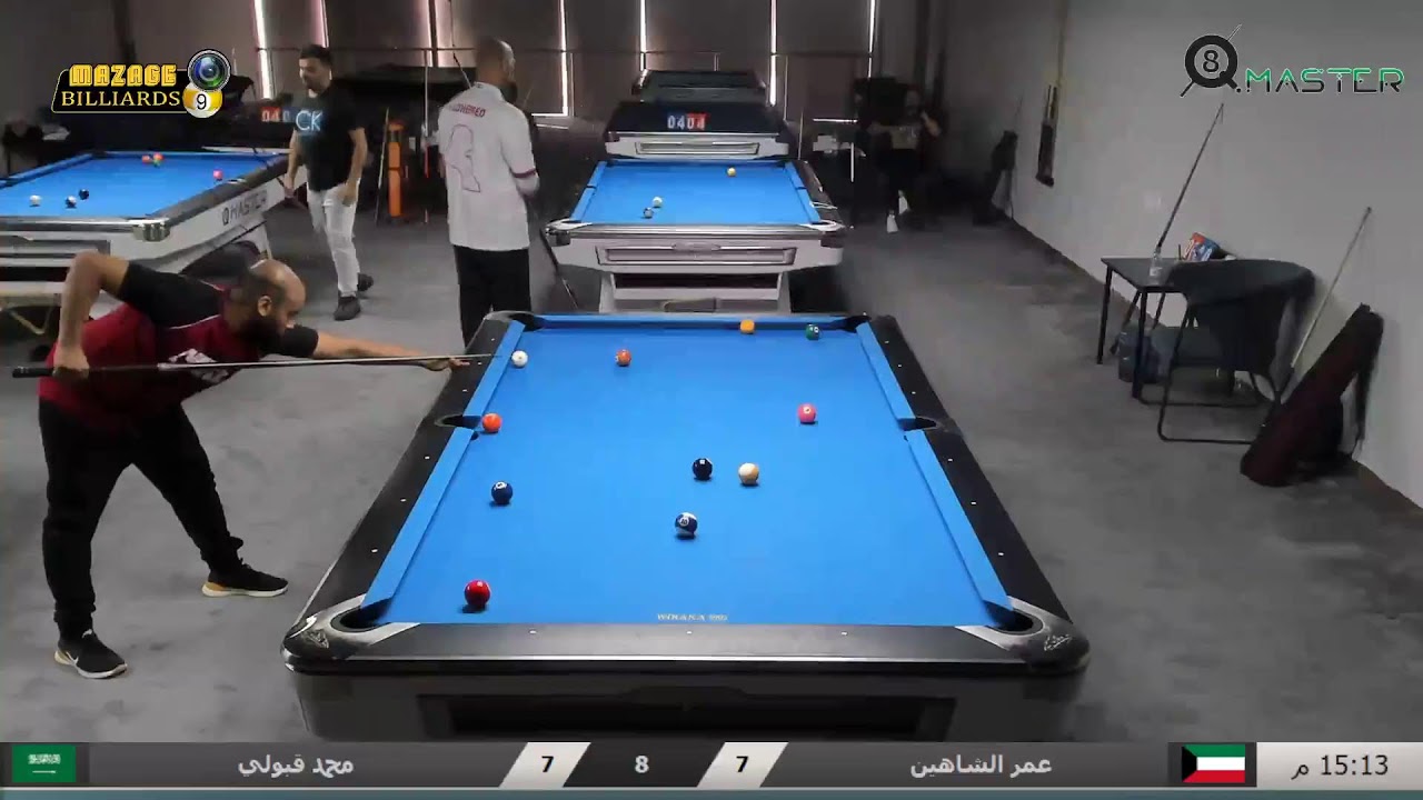 بطولة نادي كيو ماستر الافتتاحية 2022 الرياض / دور الثمانية / محمد قبولي vs عمر الشاهين