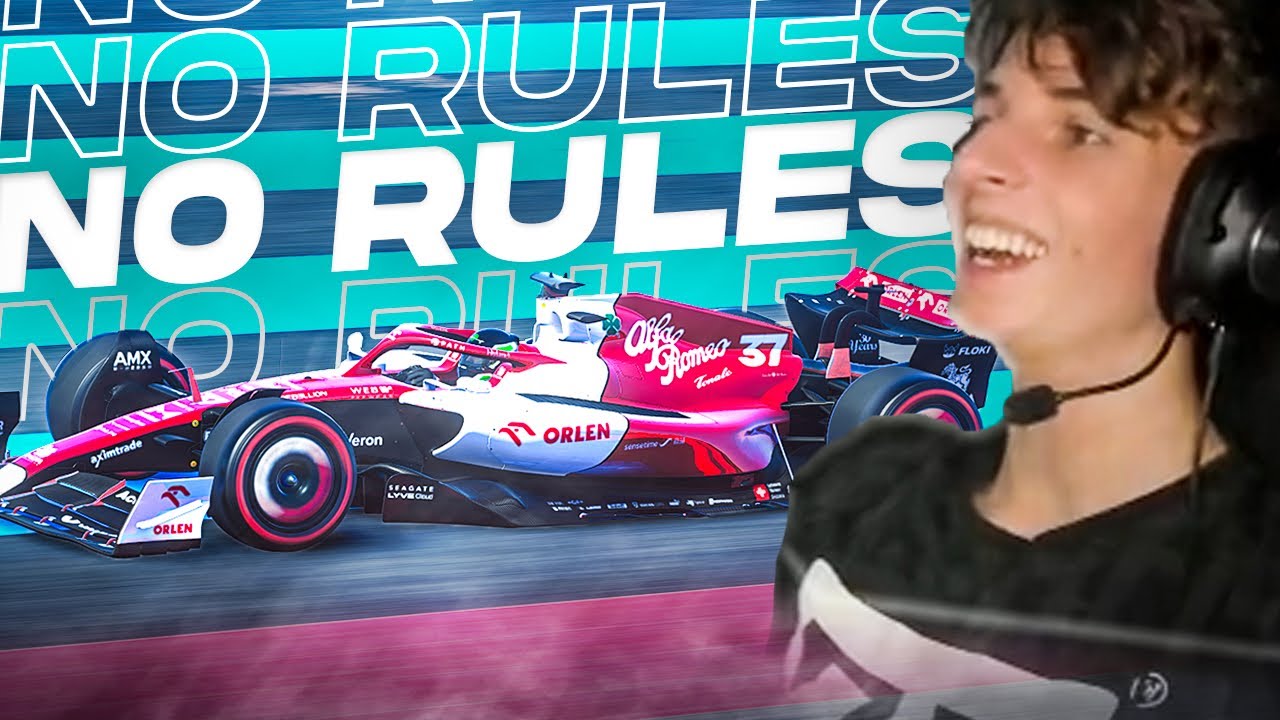 Wyścigi BEZ ZASAD w F1 22!