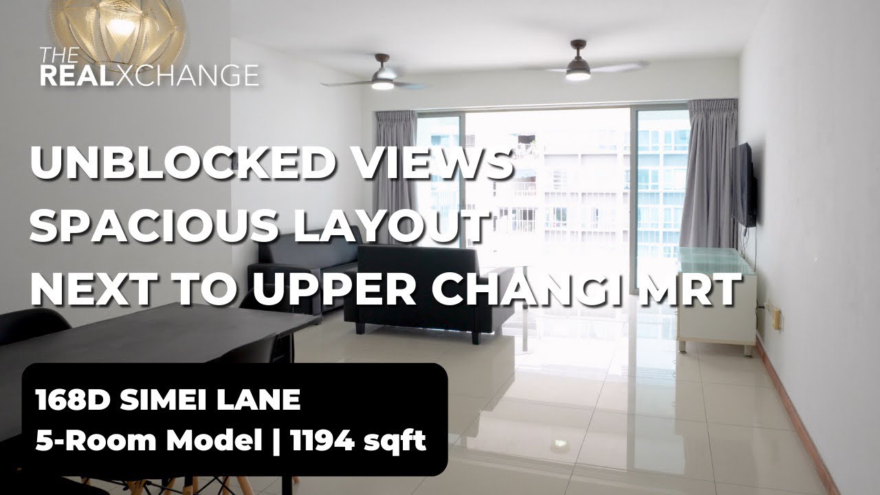 HDB | 168D Simei Lane | 5 Room Model | 1194 sqft